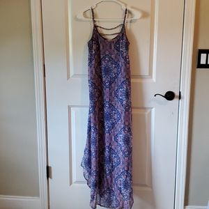 Long floral dress